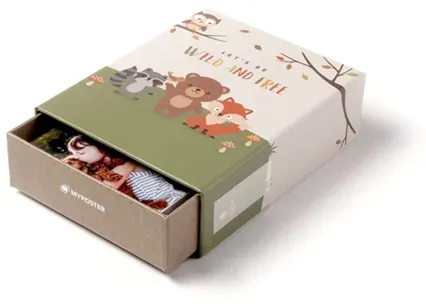 Bilderbox mit 10 Fotos im Design "Wild and Free"