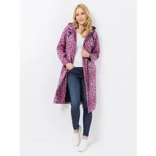 ANNI FOR FRIENDS Mantel 2-Wege-Zipper Kapuze figurumspielend