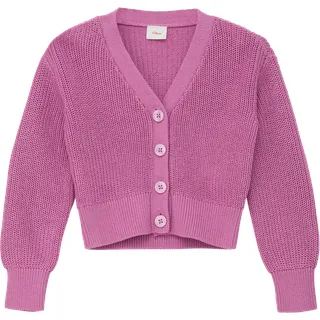 S.Oliver - Cardigan im Loose Fit, Kinder, Rosa, 92/98