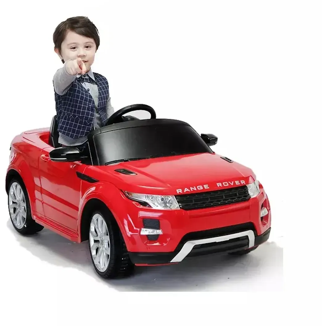Rastar - Ride-On Elektroauto für Kinder - Range Rover Evoque (rot)