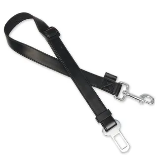 Karlie Autohundegeschirr Quick Gurt - Brustgeschirr - Autogurt für Hunde, Nylon, Breite: 25 mm, verstellbar von 52-85 cm schwarz