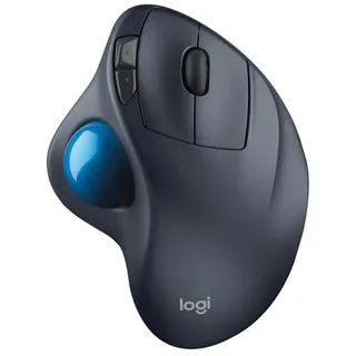 Logitech MX Wireless Trackball M570 - Trackball - 400 dpi Laser - 5 Tasten - Schwarz - Schwarz