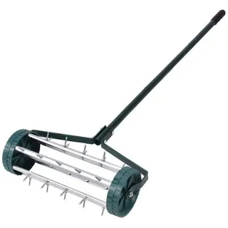 Costway Handvertikutierer Rasenlüfter Walze