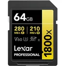 LEXAR SDXC-Card 64GB Professional UHS-II (1800x) V60 Gold (Angebot)