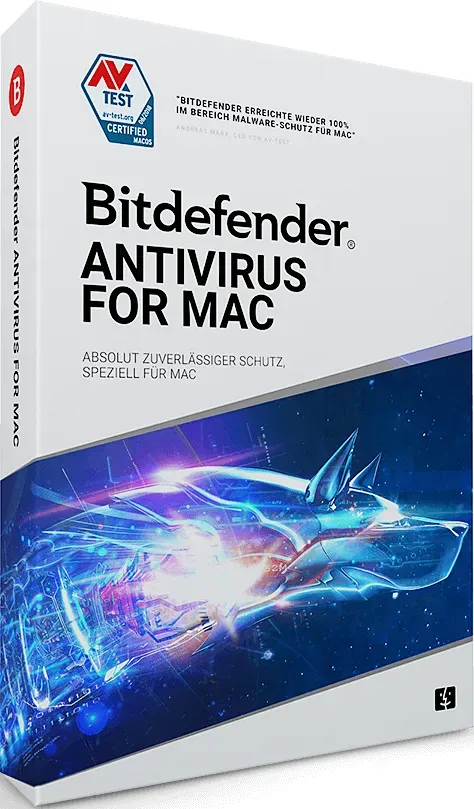 Bitdefender Antivirus for Mac, 3 Geräte - 2 Jahre, Download