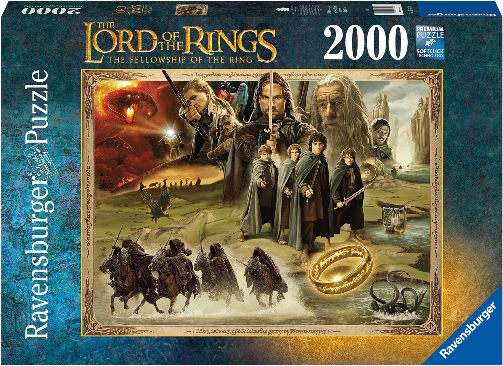 Ravensburger LOTR: The Fellowship of the Ring (2000 Teile)