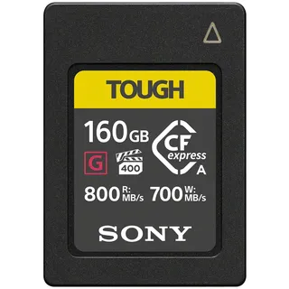 Sony Tough CFexpress Karte Typ A R 800 MB/S / W 700 MB/S 160 GB