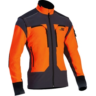 PSS Funktionsjacke X-treme Vario Orange/Grau L
