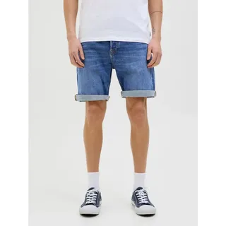 JACK & JONES Rick Original Kurze Jeans - Navy - L