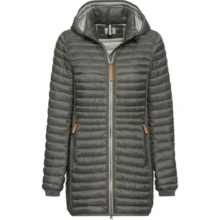 CAMEL ACTIVE Steppjacke mit Reißverschlusstaschen, Khaki, 38
