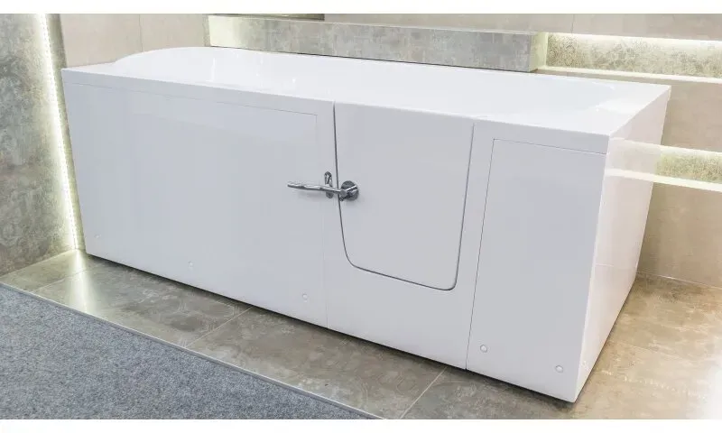 Budo-Plast Baths Impression 140cm x 76cm, Badewanne mit Tür