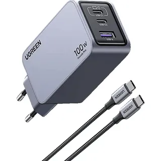 UGREEN Nexode Pro 100W GaN Charger with USB-C Cable