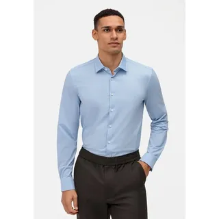 OLYMP Businesshemd OLYMP No. Six 24/Seven, super slim, Businesshemd, Urban Kent blau 39