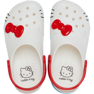 Crocs Classic Hello Kitty Iam Kids Clog in Weiß