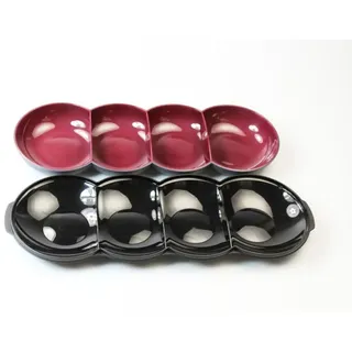 Tupperware Allegra Perle rot merlot MIT DECKEL