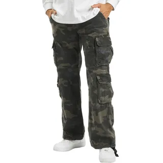 Brandit Textil Pure Vintage Hosen Dark Camo S