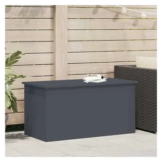vidaXL Außenlagerbox Anthrazit 100 x 50,5 x 50 cm