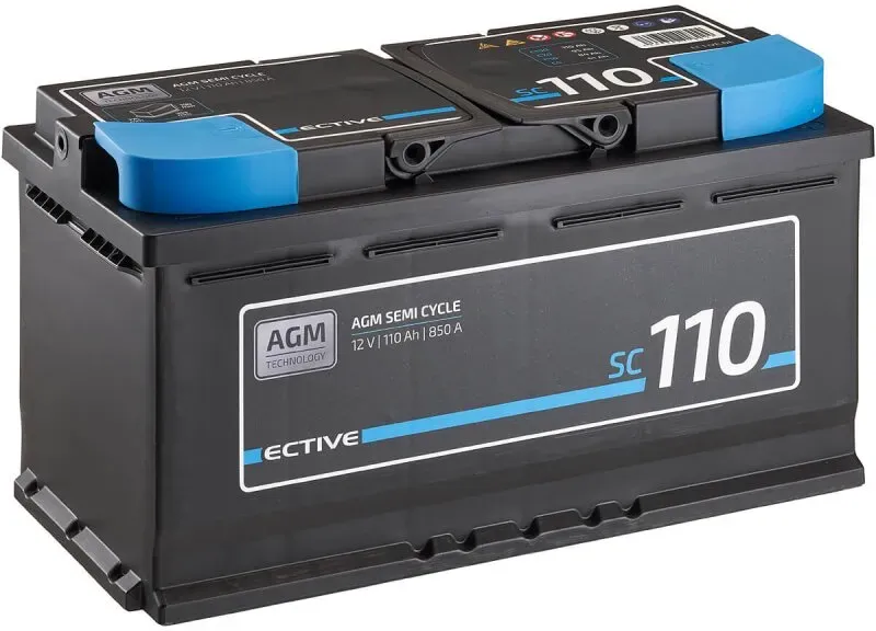 ECTIVE Semi Cycle SC110 AGM Versorgungsbatterie 110Ah