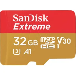 SDSQXAF032GGN6AA - microSDHC-Speicherkarte 32GB, SanDisk Extreme ActionSC