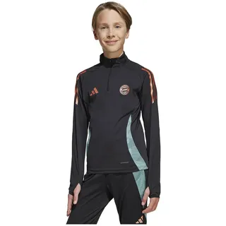 Adidas Fc Bayern Tiro 24 Training Halbreißverschluss-sweatshirt - Black - 5-6 Jahre