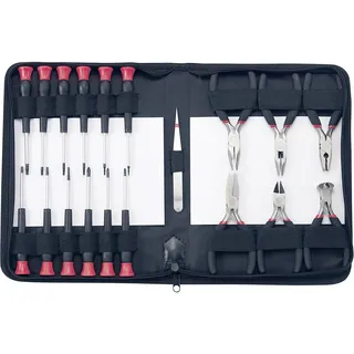BASETECH 814583 Werkzeugset Elektriker in Tasche 19teilig