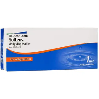 Bausch + Lomb Bausch & Lomb SofLens Daily Disposable Toric 30 Stück torische Tageslinsen