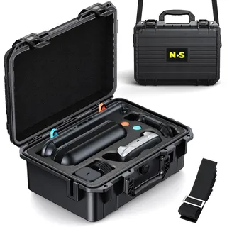 FYOUNG Switch Ultra Hard Case für Nintendo Switch 2/Switch 1/OLED Konsole, All-in-One-Tragekoffer Reise Aufbewahrungshülle für Pro Controller & mehr Switch Zubehör, wasserdichte Tasche