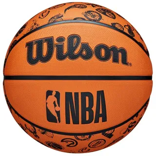 Wilson NBA All Team Orange/Black, Gr. 7