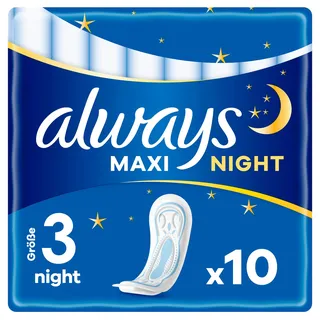 Always Maxi ProFresh Night Damenbinden 10 St.