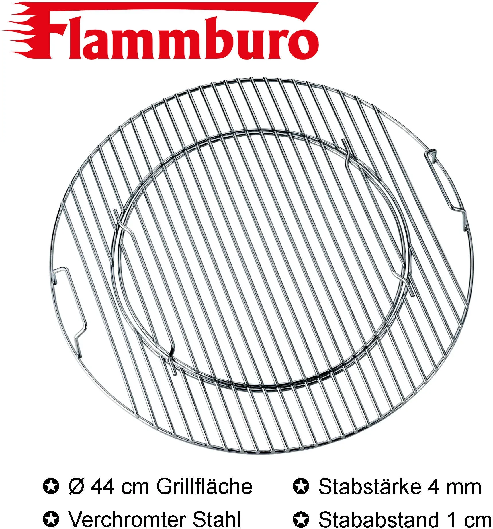 BBQ-System Grillrost für Ø 47 und 57 cm Geräte - 47/44 cm