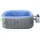 180 x 180 x 67 cm + Pumpe grau-blau
