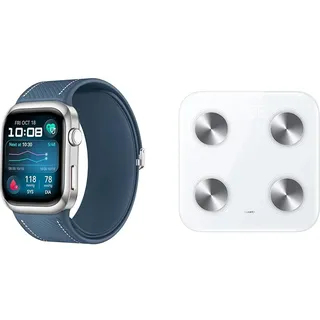 Blaues Komposit-Lederarmband