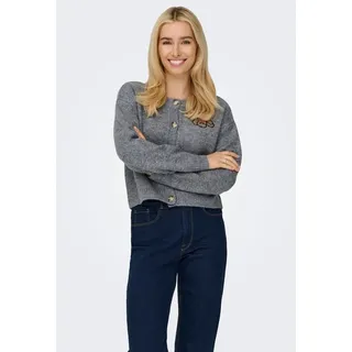 Only Cardigan in Anthrazit - L