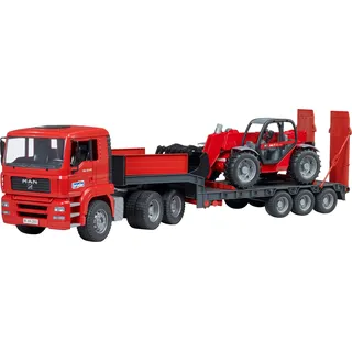Bruder MAN TGA LKW mit Manitou Teleskoplader