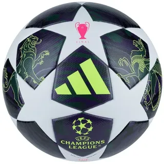 adidas UEFA Champions League Final League J350 Ball Kinder - dark Purple / White / Solar Yellow - 5