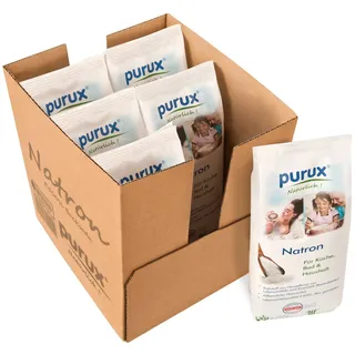 purux Back-Set Natron Pulver 5kg + 1kg Bonus, Lebensmittelqualität