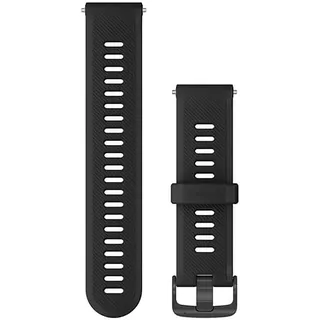 Forerunner 955 Silikon Wechselarmband 22mm schwarz Schnalle Schiefergrau