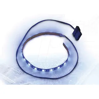 Inter-Tech 88885448, LED Streifen, blau, 30 cm