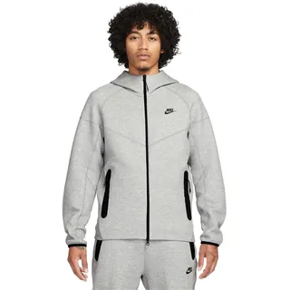 Nike Fleecejacke-fb7921 Fleecejacke, Dk Grey Heather/Black, XL