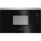 AEG Einbau-Mikrowelle 60 cm / Touch-Bedienung / Display mit Uhr MBB1756SEM