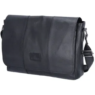 The Skandinavian Brand Leder Messenger Black