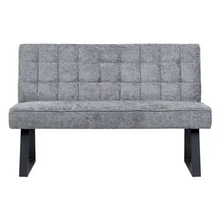 dubi möbel Sitzbank Clara Grau 140 x 91 x 66 cm