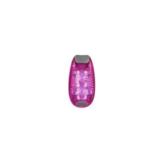 Step By Step LED-Sicherheits-Klemmleuchte Pink