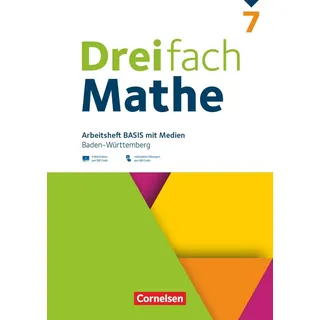 Cornelsen Verlag Dreifach Mathe - Baden-Württemberg - 7. Schuljahr: