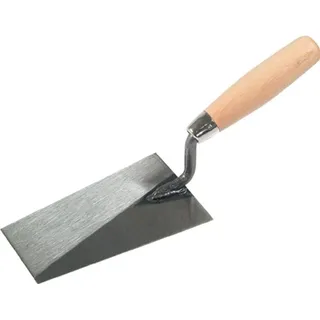 Schwan Berner Putzkelle L.140mm B.80mm gehärtet,m. Buchenholzheft STA