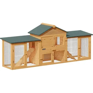 Cadoca® Hasenstall 204 x 45 x 84 cm