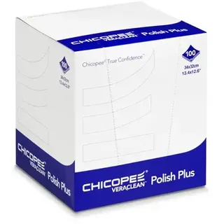 CHICOPEE VeraClean Polish Plus 100 Stück weich, langlebig, effektiv, für anspruchsvolle Arbeiten