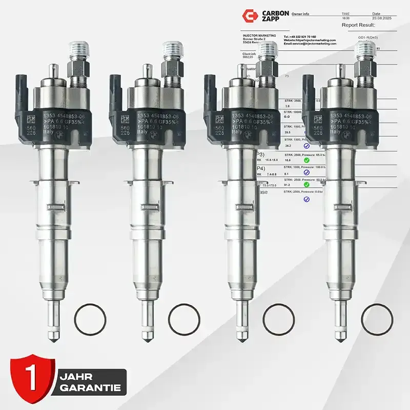 4X 13537589048 13537565138 Passt für BMW Benzin Einspritzdüse 1er 3er 5er 6er