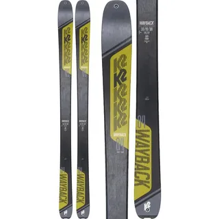 K2 Wayback 84 Tourenski - Black / Grey / Yellow - 153