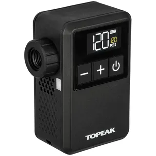 Topeak E-Booster Digital Mini Luftpumpe (Größe ONE SIZE, schwarz)